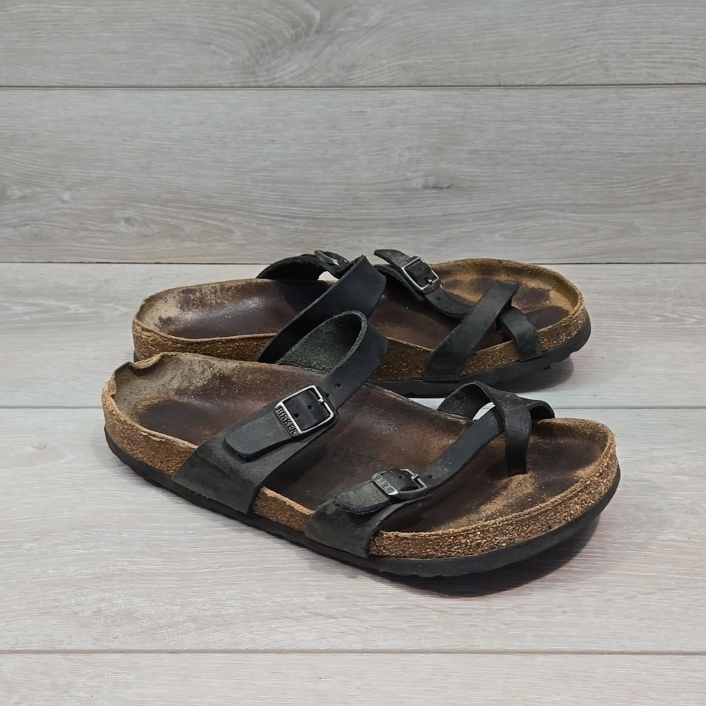 Birkenstock Women Mayari Loop Toe Sandals Flats shoes sz 40/9 Regular